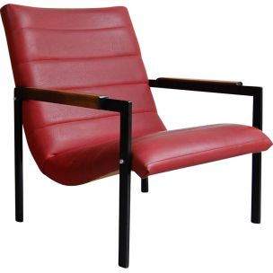 Vintage Las vegas armchair by Pierre Guariche pour Meurop,1960