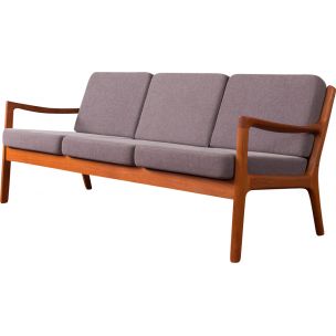 Vintage 3-seater sofa by Ole Wanscher,1960