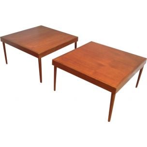 2 vintage side tables from the 50s