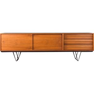 Vintage walnut sideboard from the 50s