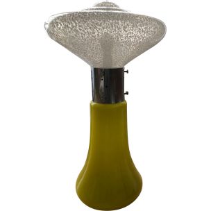 Lampe vintage champignon de Nason en verre de Murano 1970