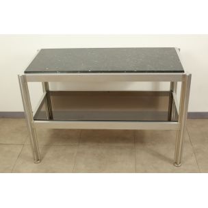 Vintage aluminium console by George Ciancimino for Moblier International, 1970