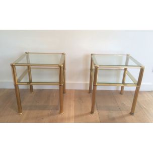 2 vintage side tables from the 60s 