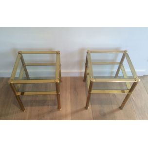 2 vintage side tables from the 60s 