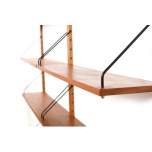 Vintage shelf system in teak, Denmark 1960s