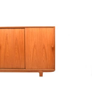 Vintage sideboard model 19 in teak by Gunni Omann for Omann Jun Mobelfabrik Denmark 1960s