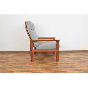 Vintage armchair in teak by Sven Ellekaer for Komfort, Denmark 1960s