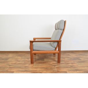 Vintage armchair in teak by Sven Ellekaer for Komfort, Denmark 1960s