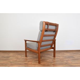 Vintage armchair in teak by Sven Ellekaer for Komfort, Denmark 1960s