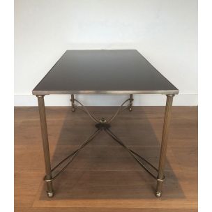 Tavolino francese d'epoca in metallo, 1960