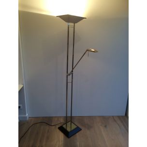 Vintage French brass floor lamp, 1970