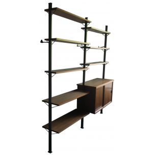 Vintage modular shelf system Olof Pira Sweden 1960s