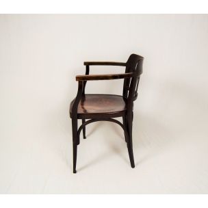 Vintage armchair No 714 Otto Wagner, Austria, by Jacob & Josef Kohn 1900s 