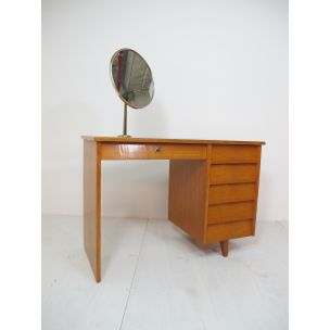 Vintage Dressing Table in birch Dutch 1950s