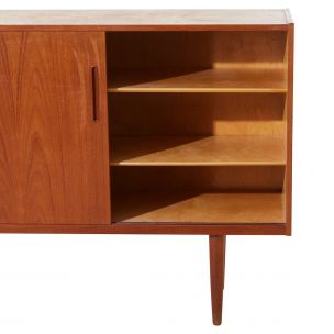 Vintage teak chest of drawers by Nils Jonsson 1960