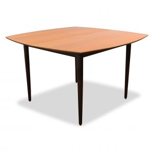 Vintage teak extendable dinner table by Arne Hovmand Olsen for Mogens Kold 