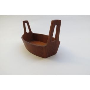 Vintage teak bowl by Anri Form 1960s  