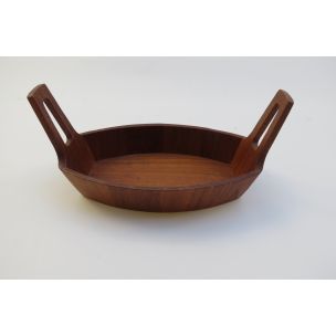 Vintage teak bowl by Anri Form 1960s  