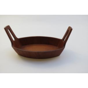 Vintage teak bowl by Anri Form 1960s  