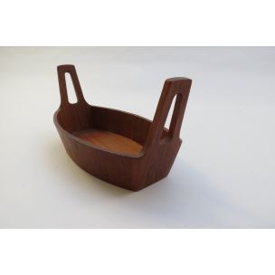 Vintage teak bowl by Anri Form 1960s  