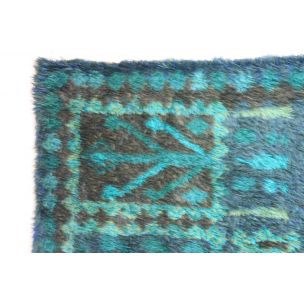 Vintage Handmade Rug in wool 1960s