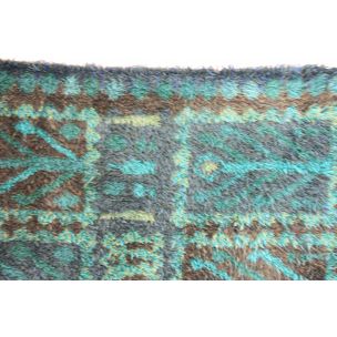 Vintage Handmade Rug in wool 1960s