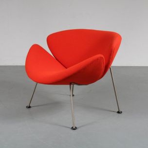Pair of Orange Slice armchairs by Pierre Paulin for Artifort 1950