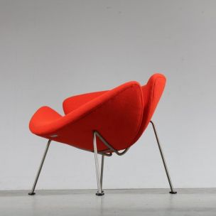 Pair of Orange Slice armchairs by Pierre Paulin for Artifort 1950