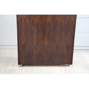 Vintage fold-out bar in rosewood Erik Buch & Johannes Andersen