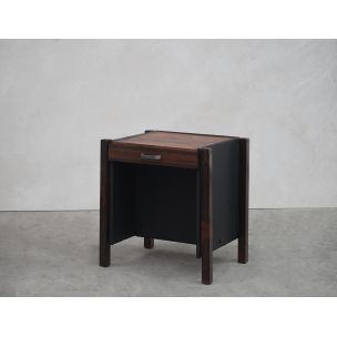 Pair of rosewood bedside tables by Jorge Zalszupin 1960s