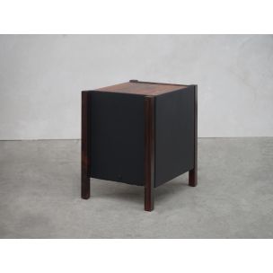 Pair of rosewood bedside tables by Jorge Zalszupin 1960s