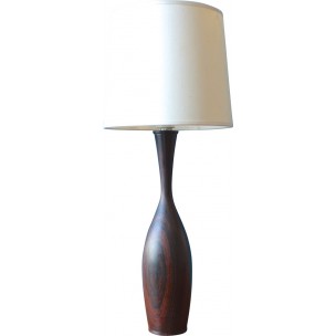 Scandinavian lamp in rosewood - 1960s