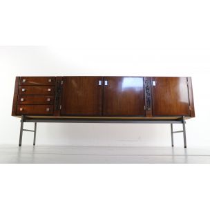 Vintage sideboard in rosewood by Alfred Hendrickx for Belform, Belgium 1960s