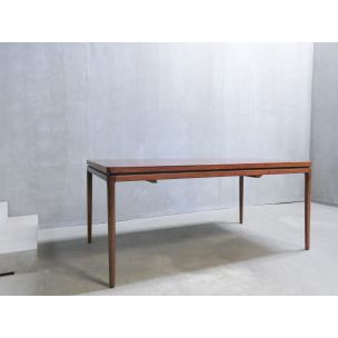 Table à repas vintage en palissandre de Christian Linneberg, années 1960