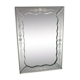 Vintage mirror Venetian 1950s