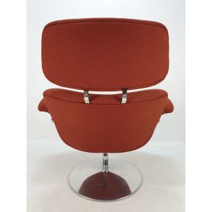 Vintage Tulip Chair & Ottoman by Pierre Paulin for Artifort, 1980s