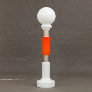 Vintage floor Lamp in Murano glass by Carlo Nason for Mazzega 1970s