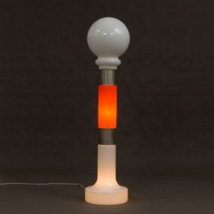 Vintage floor Lamp in Murano glass by Carlo Nason for Mazzega 1970s