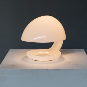 Lámpara de mesa vintage Fiona de Luigi Massoni para Guzzini años 70