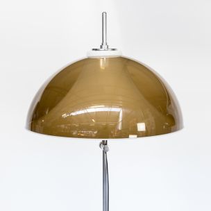 Suite de 2 lampadaires vintage réglables Gino Sarfatti pour Arteluce