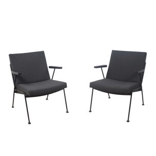 Set of 2 vintage Oase lounge chair by Wim Rietveld