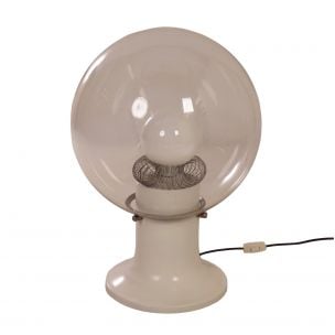 Lampe de table vintage en verre, 1970