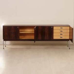 Vintage Sideboard in Rosewood from The Netherlands, 1970s