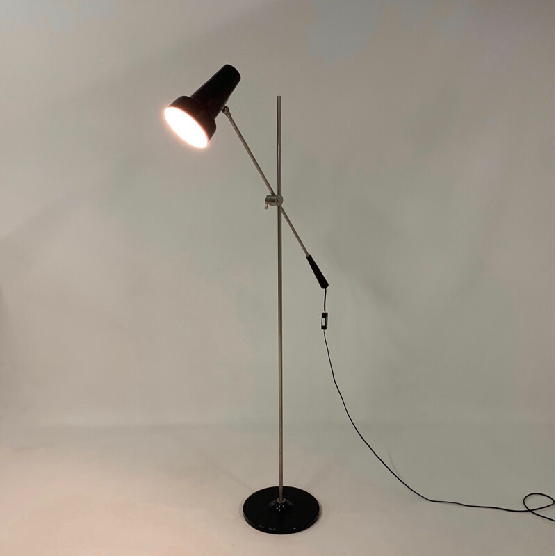 Vintage floor lamp Model 329 by Willem Hagoort, 1960s