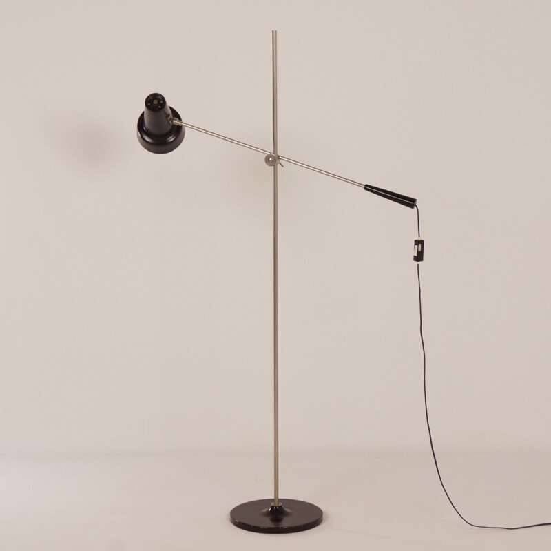 Vintage floor lamp Model 329 by Willem Hagoort, 1960s