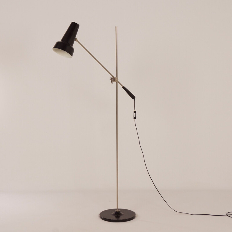 Vintage floor lamp Model 329 by Willem Hagoort, 1960s