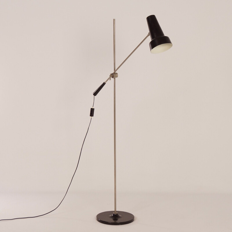 Vintage floor lamp Model 329 by Willem Hagoort, 1960s