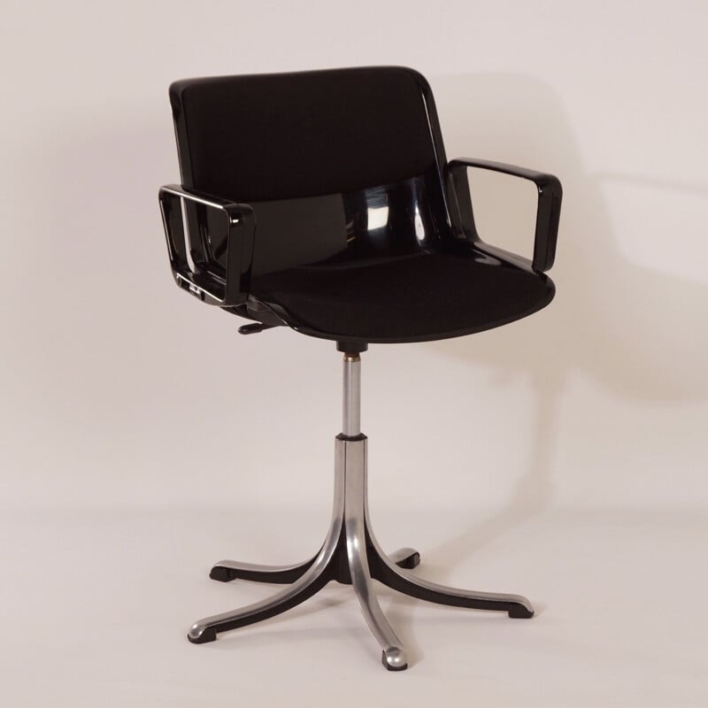 Fauteuil de bureau vintage Modus par Osvaldo Borsani pour Tecno, Italie 1960s