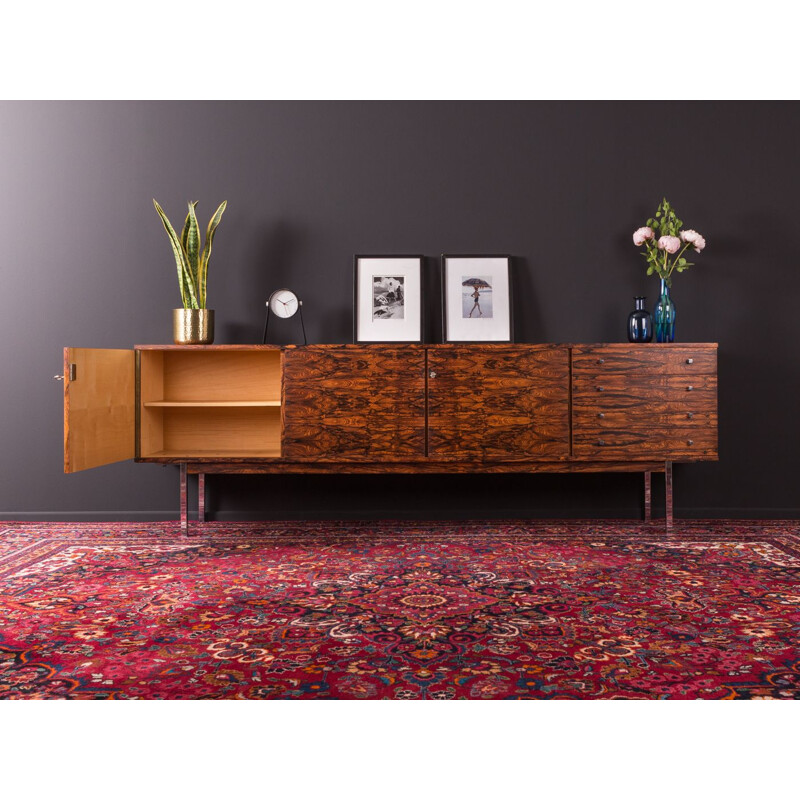 Vintage german sideboard in rosewood 1960s