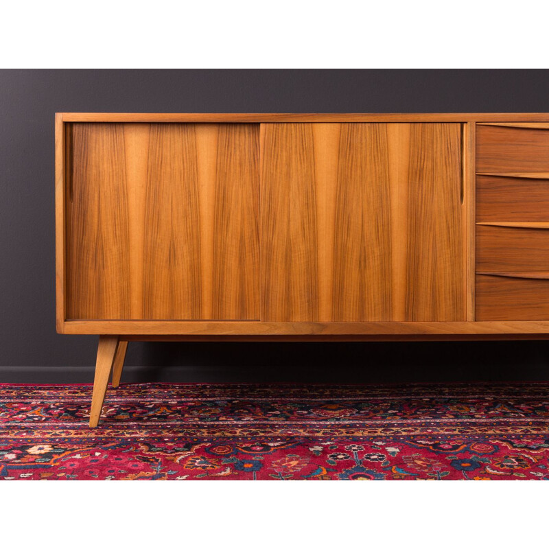 Vintage german sideboard in walnut 1950s